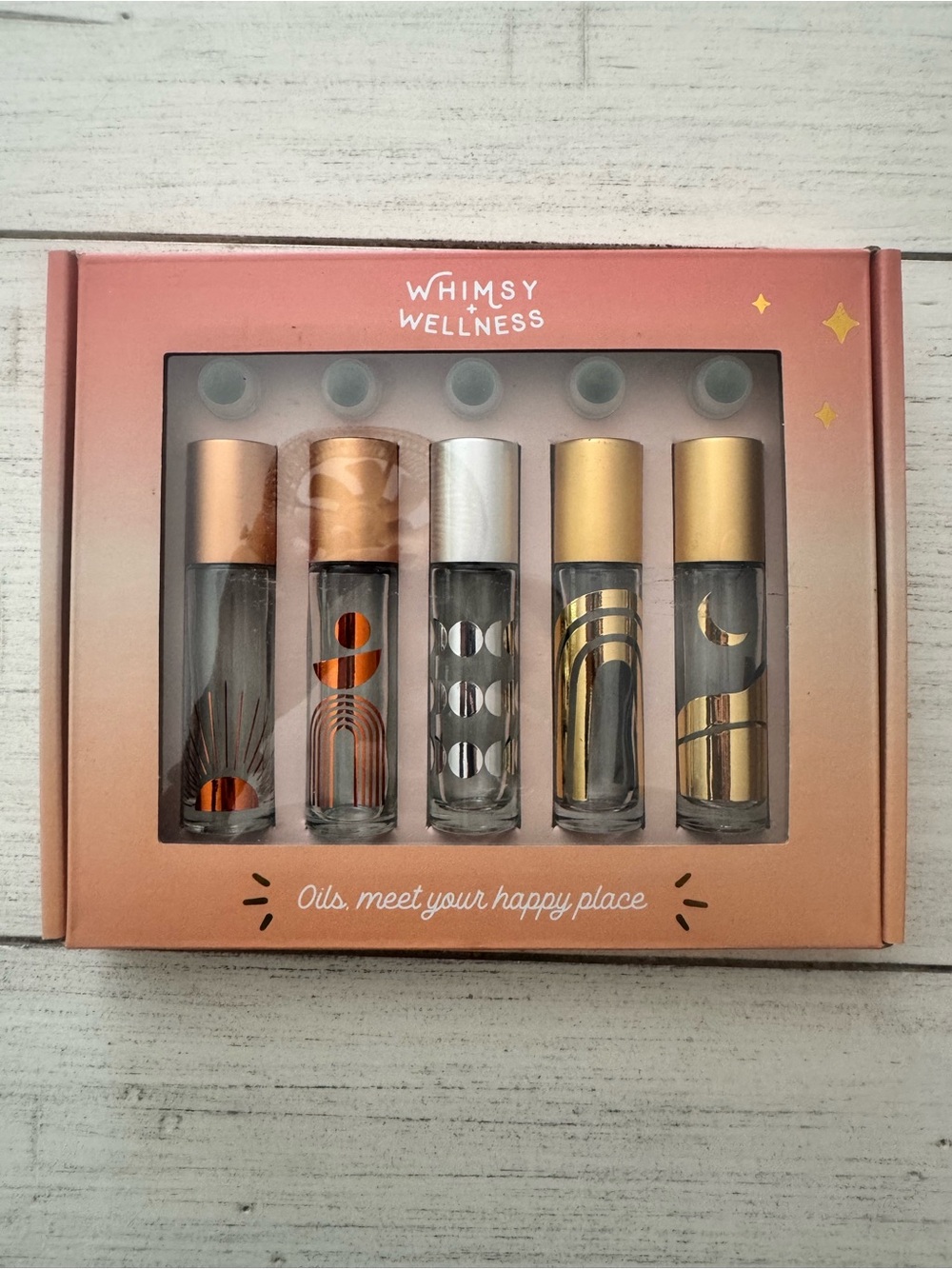 Whimsy Essential Oil Rollers for DIY **new in box**